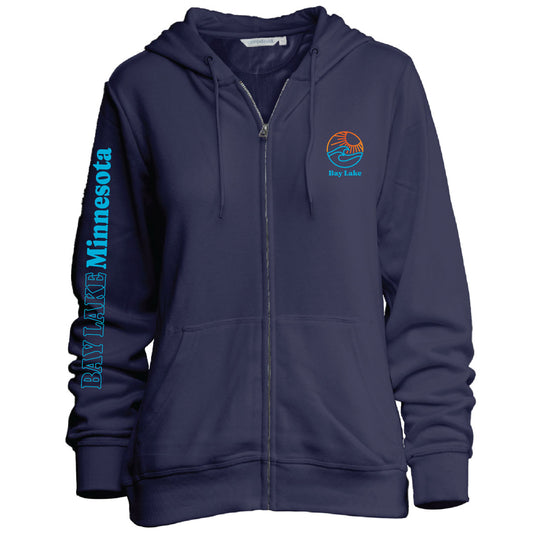 Bay Lake Comfy Full Zip - Navy