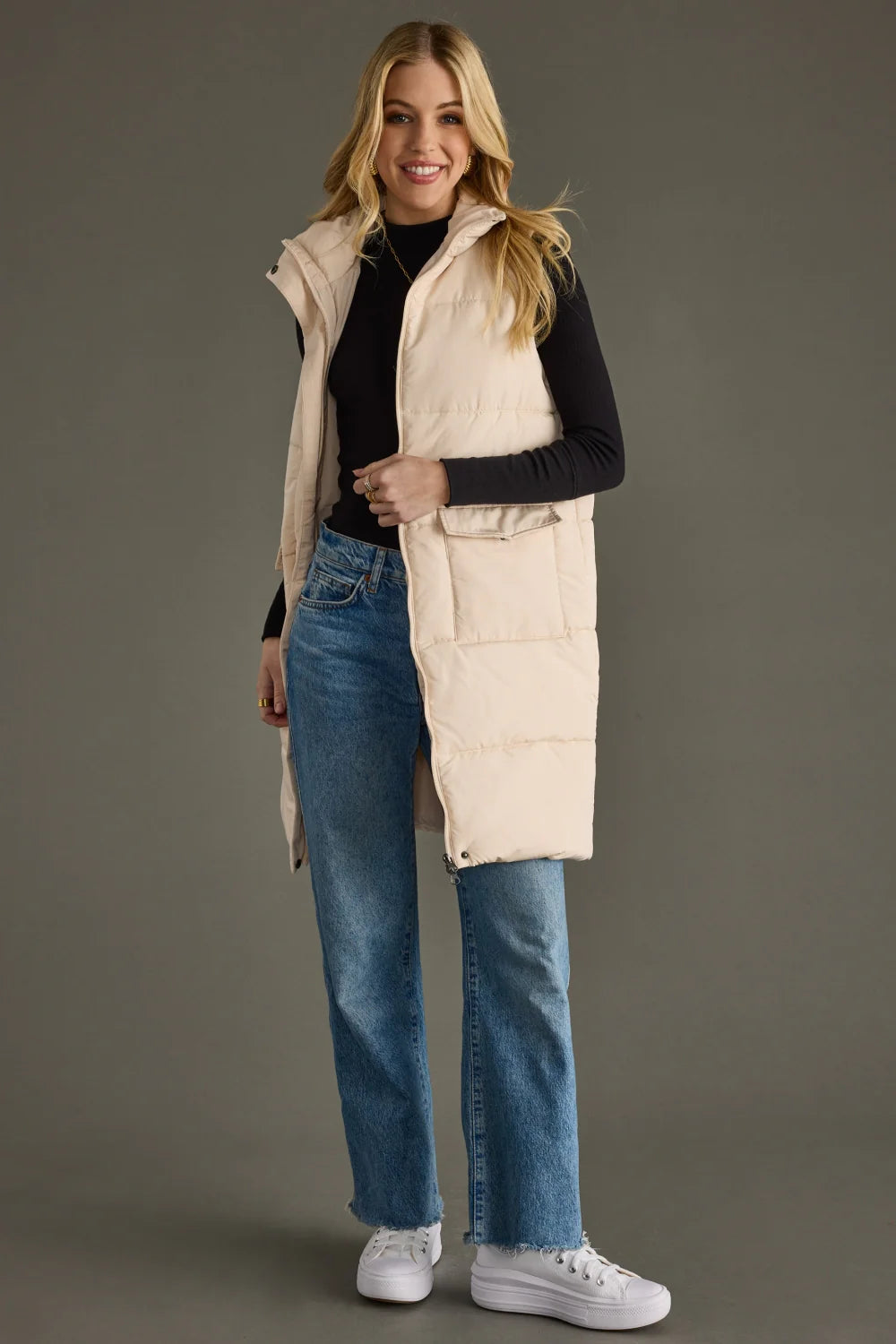 Elle Long Vest