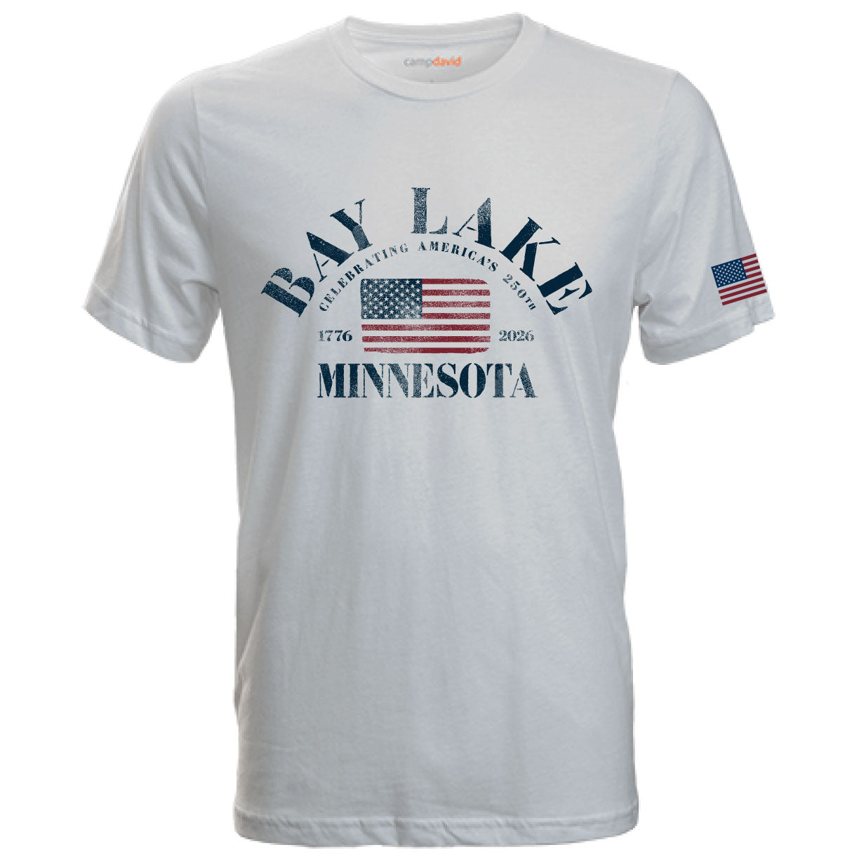 Americana Bay Lake Tee
