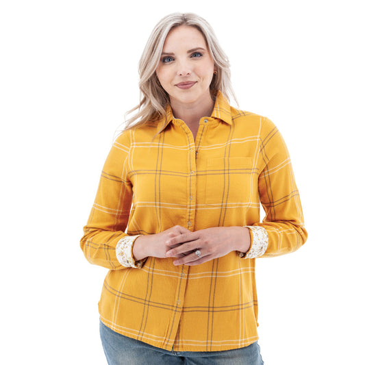 Aveline Organic Flannel Shirt