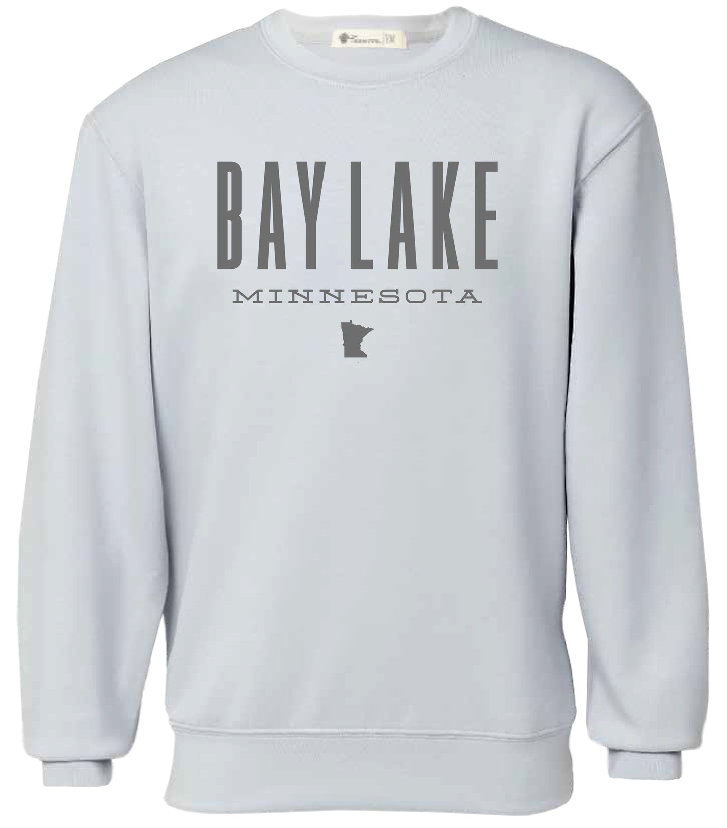 Bay Lake Cloudluxe Crew - Grey