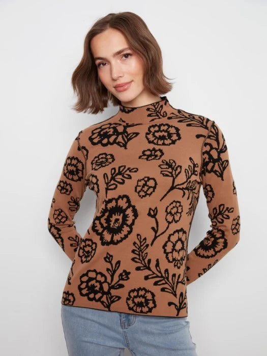 Reversible Mock Neck