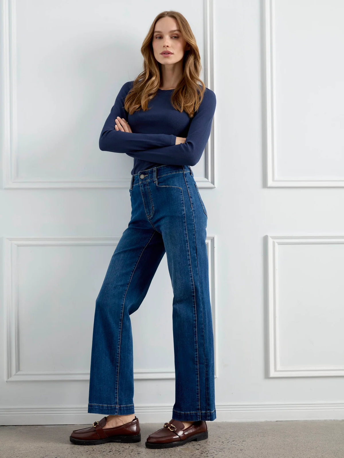 Straight Leg Jeans