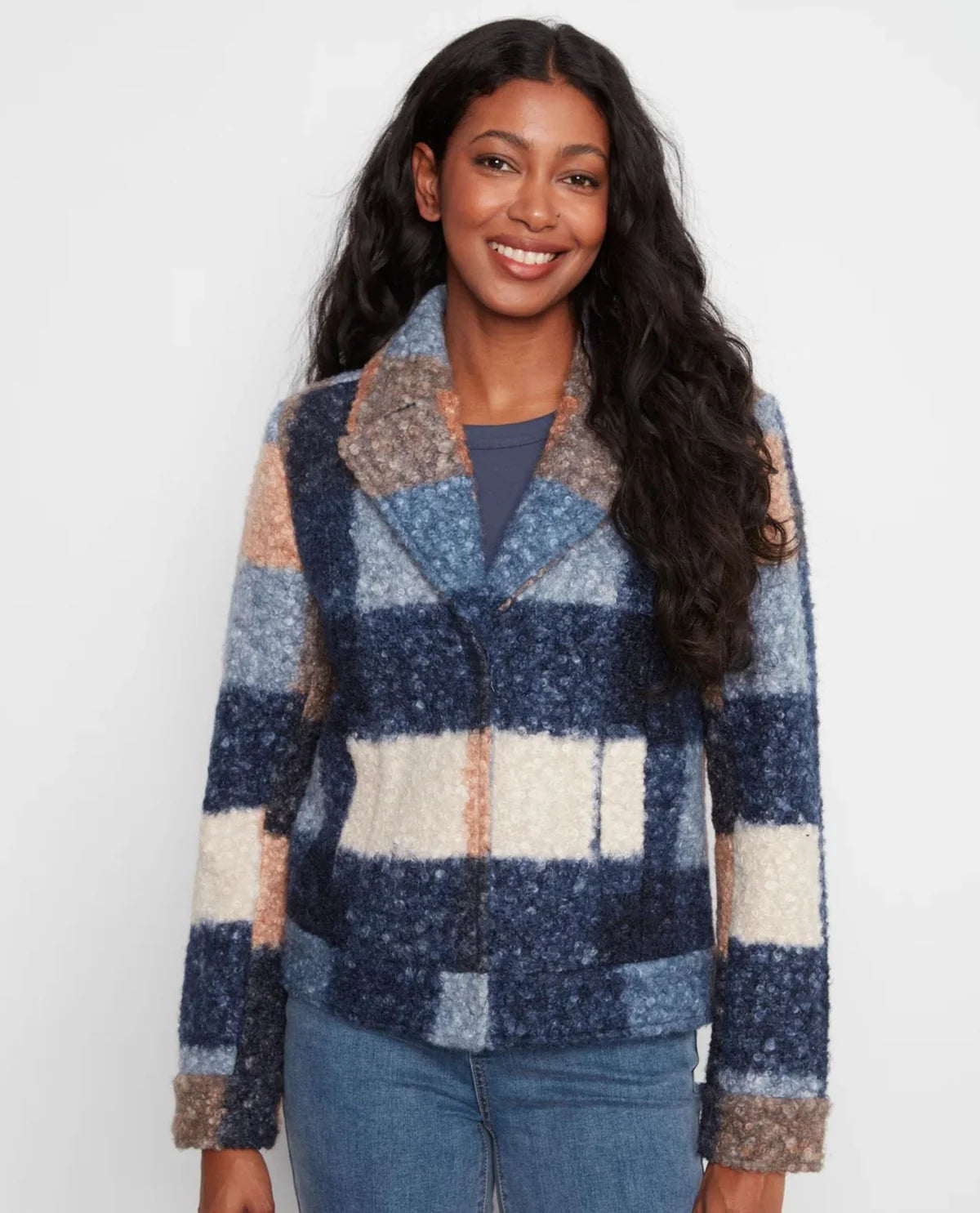 Plaid Short Coat