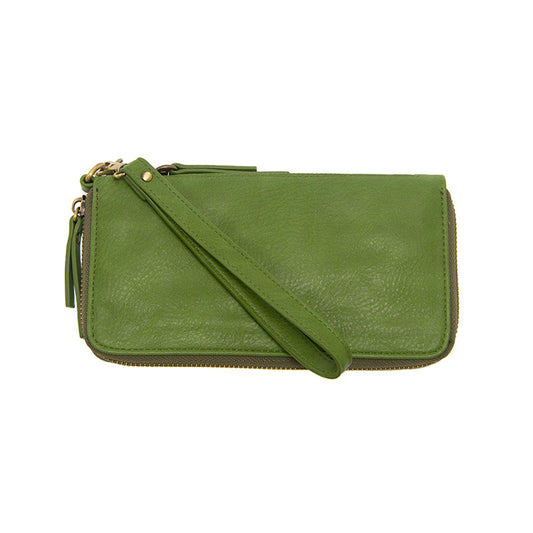Chloe Zip Around Wallet Wristlet - Forever Green