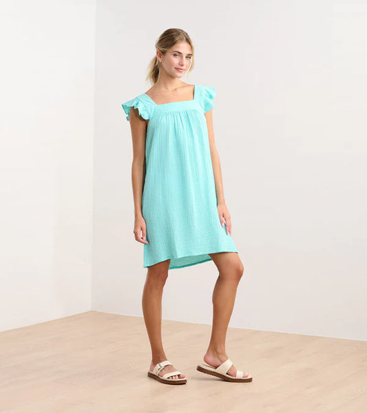 Flutter Sleeve Dress