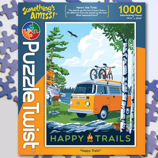 Happy Trails 1000 Piece Puzzle