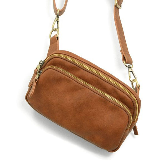 Saddle: Kylie Double Zip Sling Belt Bag