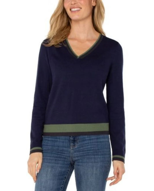 Colorblock Sweater