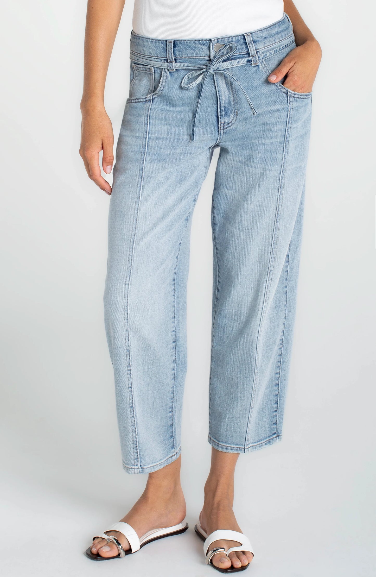 Beachcomber Pants w/Self Belt