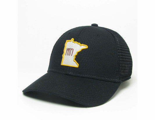 Minnesota Mid-Pro Trucker Hat - Black