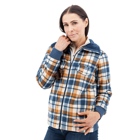 Millie Plaid Fleece Jacket