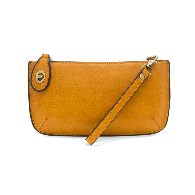 Mini Crossbody Wristlet Clutch - Honey