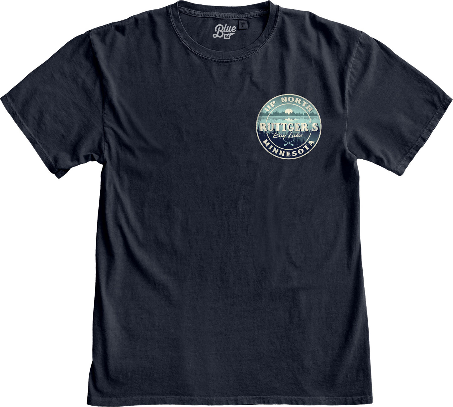 Ruttger's Dyed Ringspun Tee - Navy