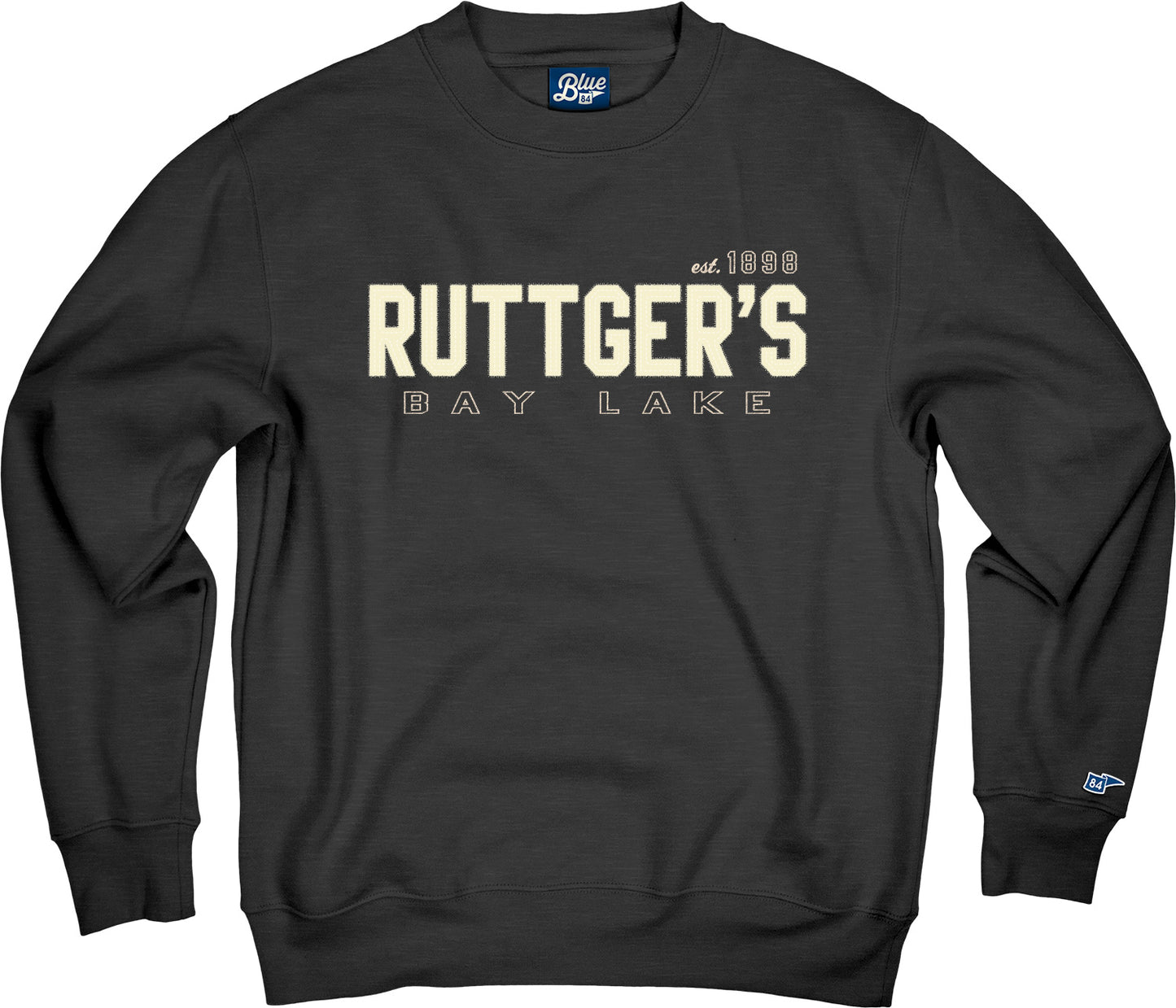 Ruttger's Campbell Crew - Charcoal with Gold Lettering