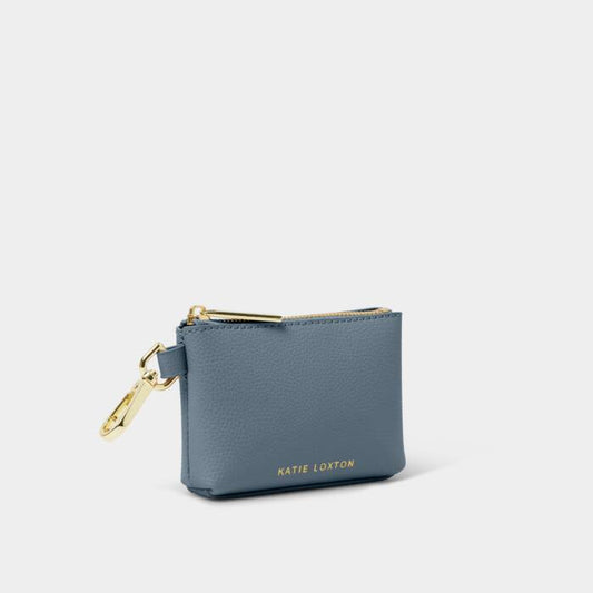 Navy: Evie Clip-On Coin Purse