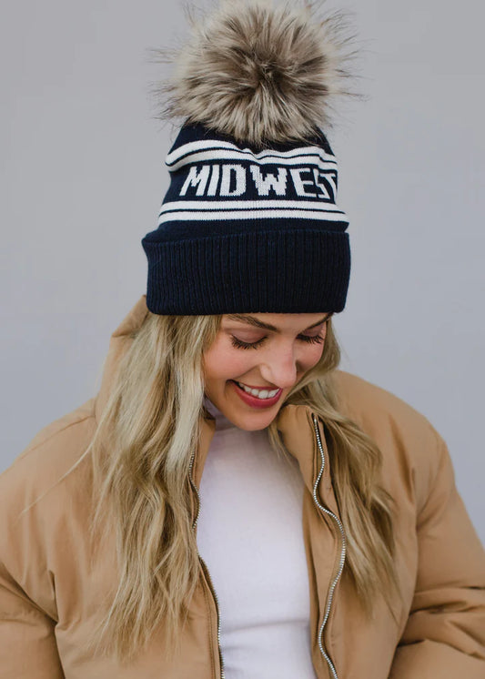 Navy Midwest Hat