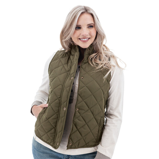 Nora Recycled Quilted Vest
