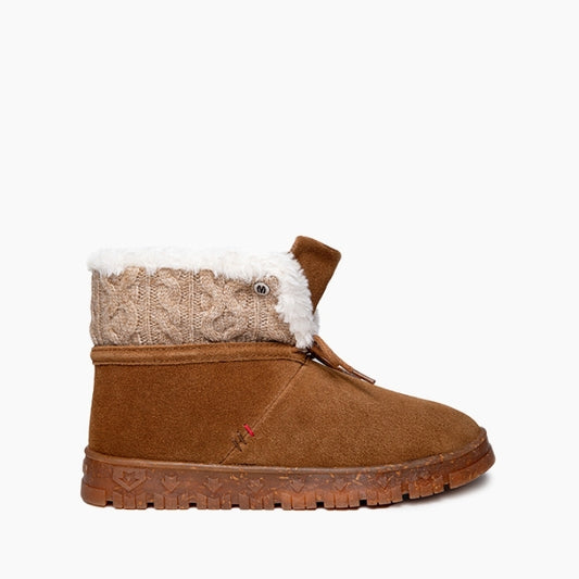 Minnetonka Norean Slipper Boot -Tan