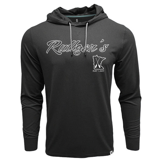 Palisade Longsleeve Hoodie - Black