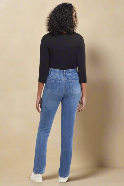 Petite Sophia Curvy Straight Leg Jeans