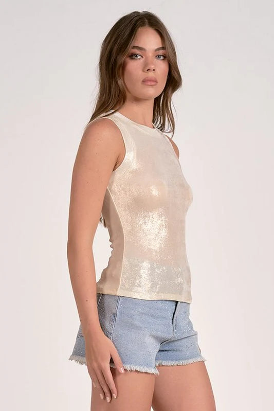 Harper Glitter Top