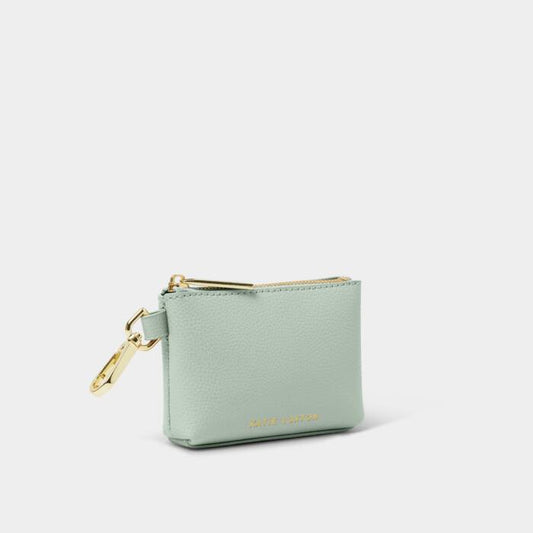 Slate Blue: Evie Clip-On Coin Purse