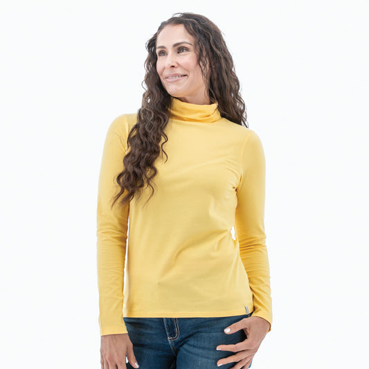 Teton Long Sleeve Turtleneck Top