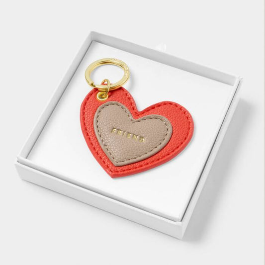 The Heart Boxed Keyring 'Friend'