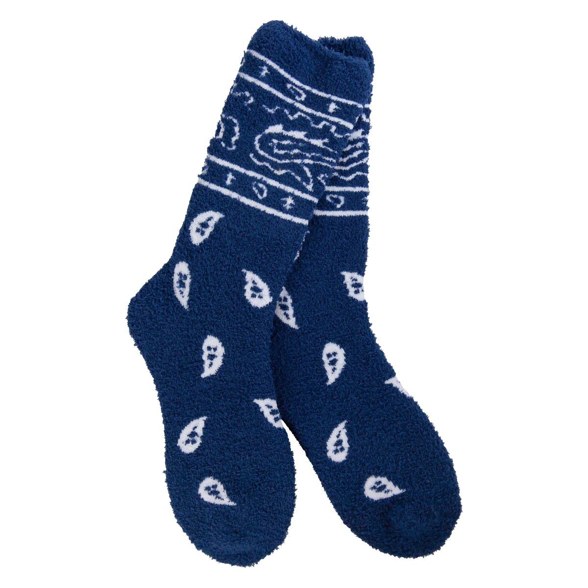 Bandana Navy Socks