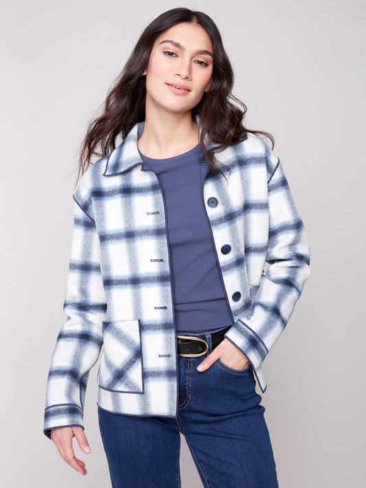 Reversible Plaid Jacket