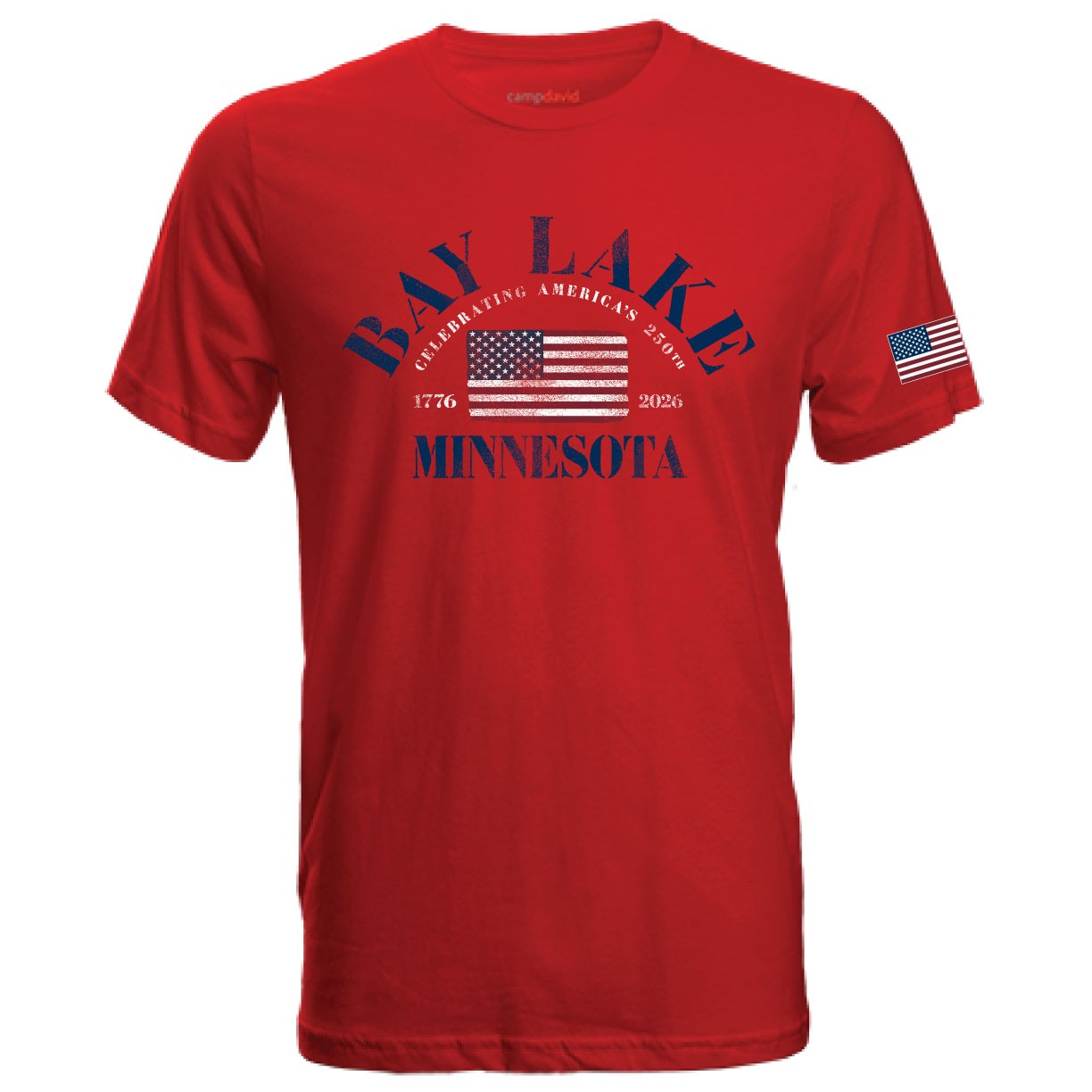 Americana Bay Lake Tee