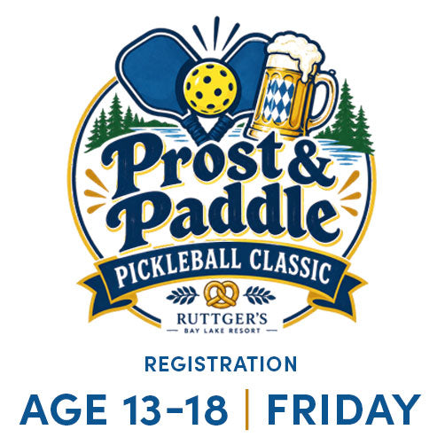 Prost & Paddle Doubles Pickleball Classic, kids 18 & under division Fri., Oct. 16