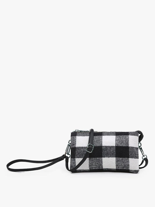 Riley Plaid Crossbody/Clutch