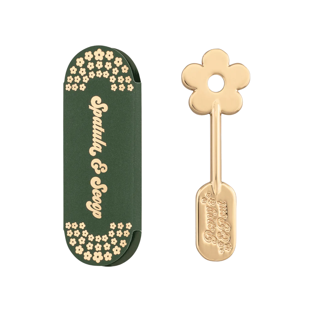 Lip Scrub, Gold Daisy Spatula