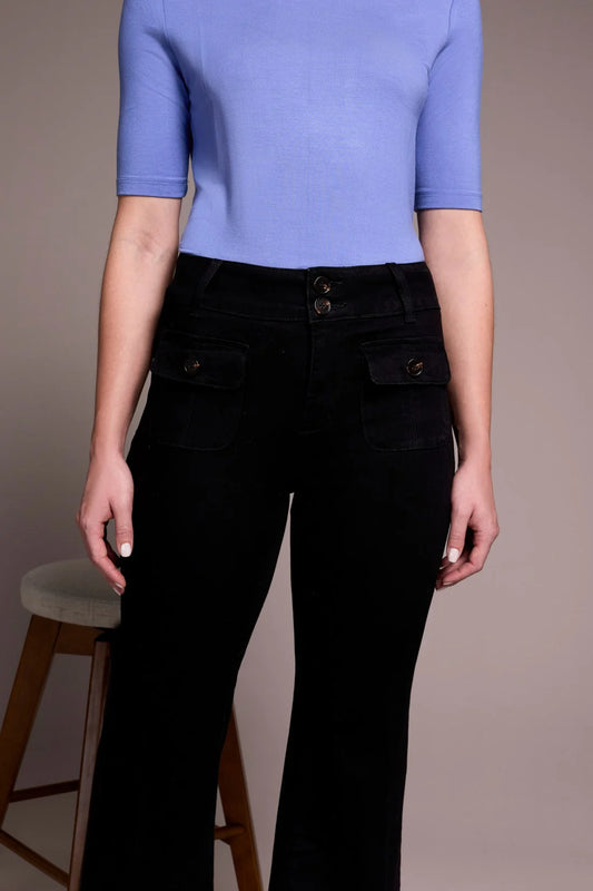 Brooke Comfort Stretch Palazzo Trousers