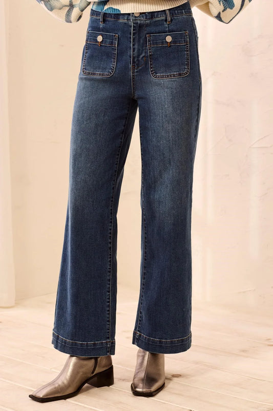 Sophia Curvy Straight Ankle Jean