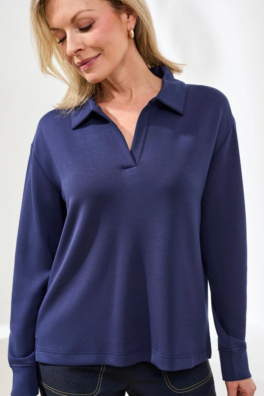 Lux Scuba Johnny Collar Top