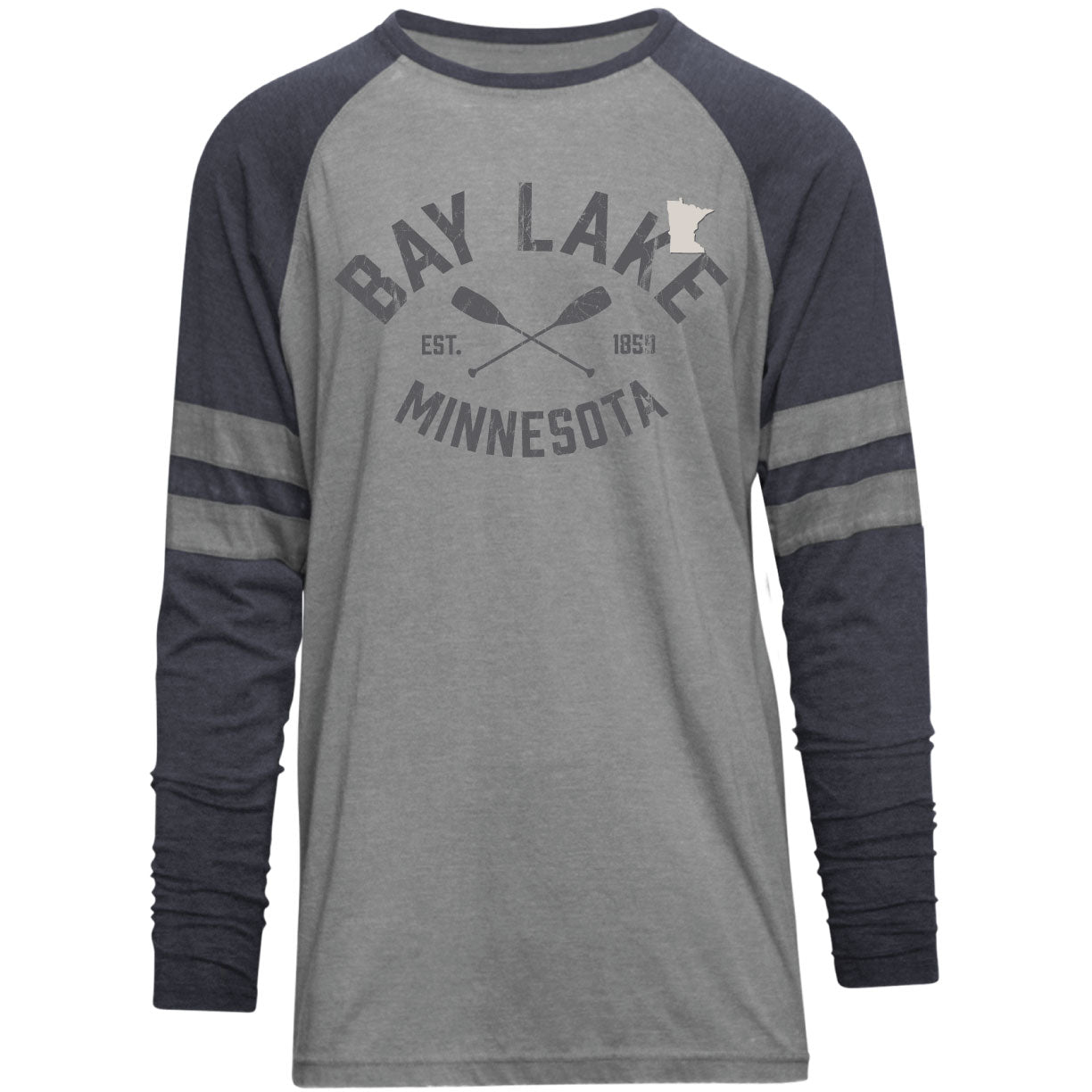 Bay Lake Minnesota Navy and Grey